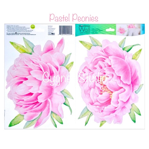 Main Street Jumbo Floral Wall Decor Creations Stickers (Choose Design) - Picture 5 of 12